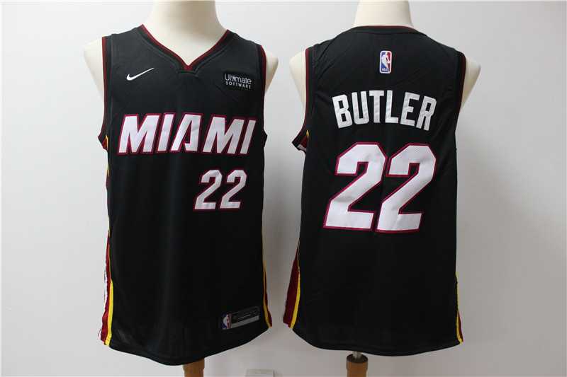 Heat 22 Jimmy Butler Black Nike Swingman Jersey,We sell and wholesale Heat 22 Jimmy Butler Black Nike Swingman Jersey on line form chian!